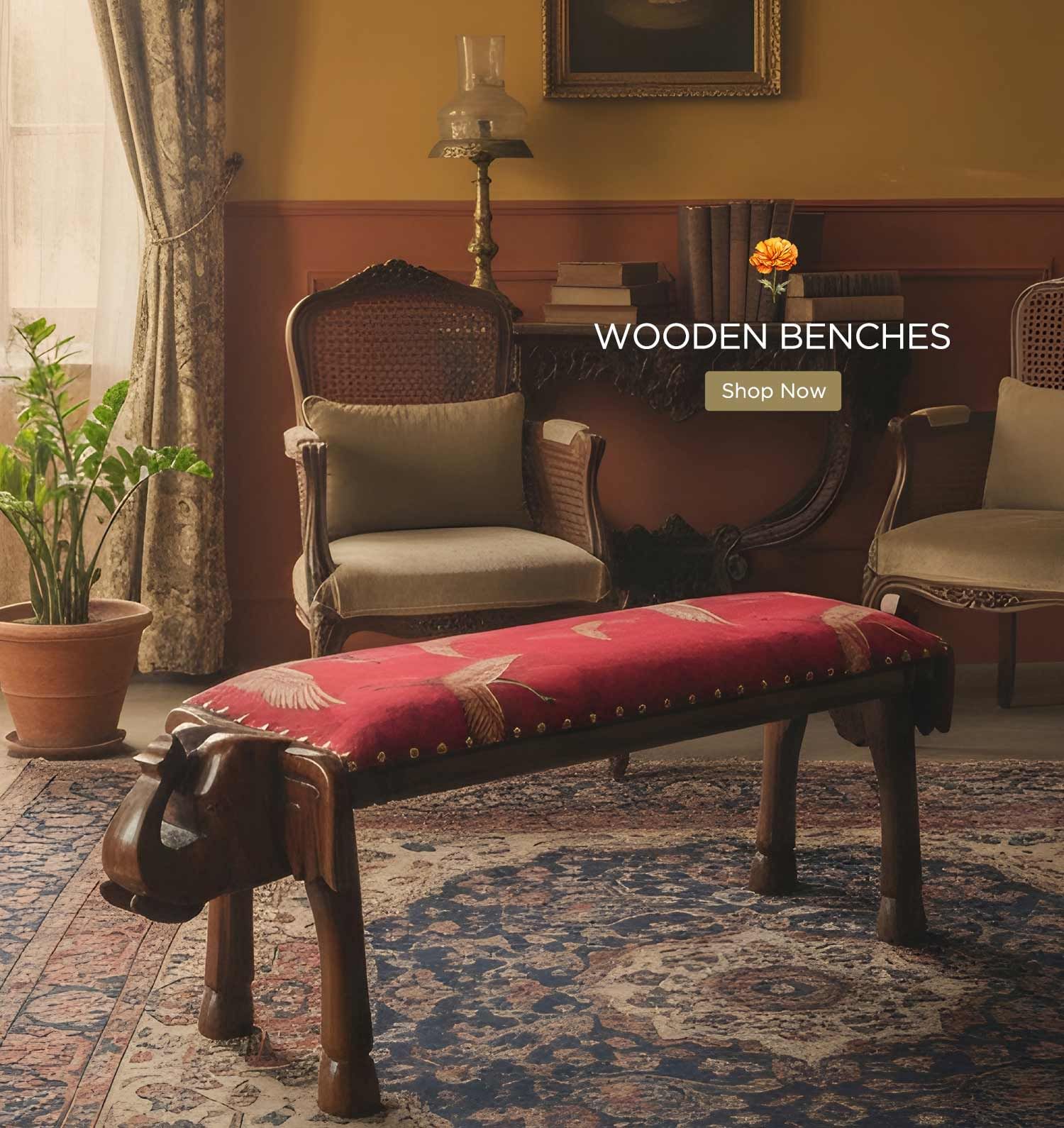 Buy Wooden Bench Online
