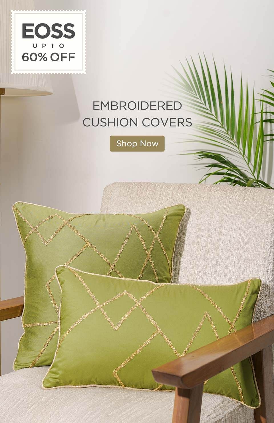 Buy Embroided Cushion Covers Online