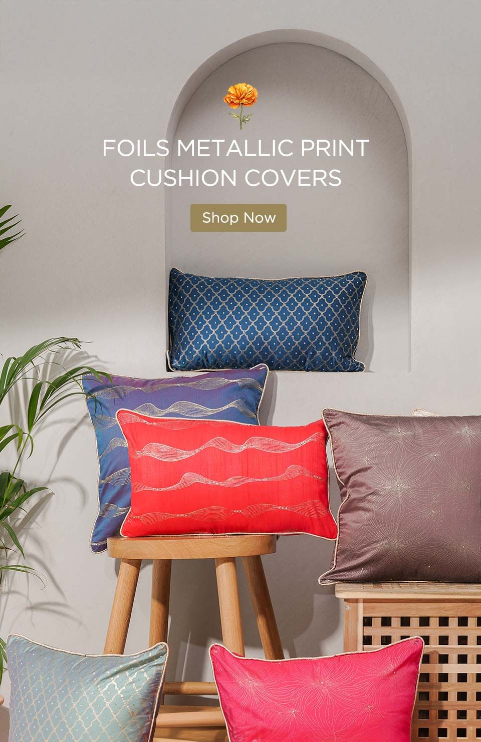 Buy Solid Cushion Covers Online