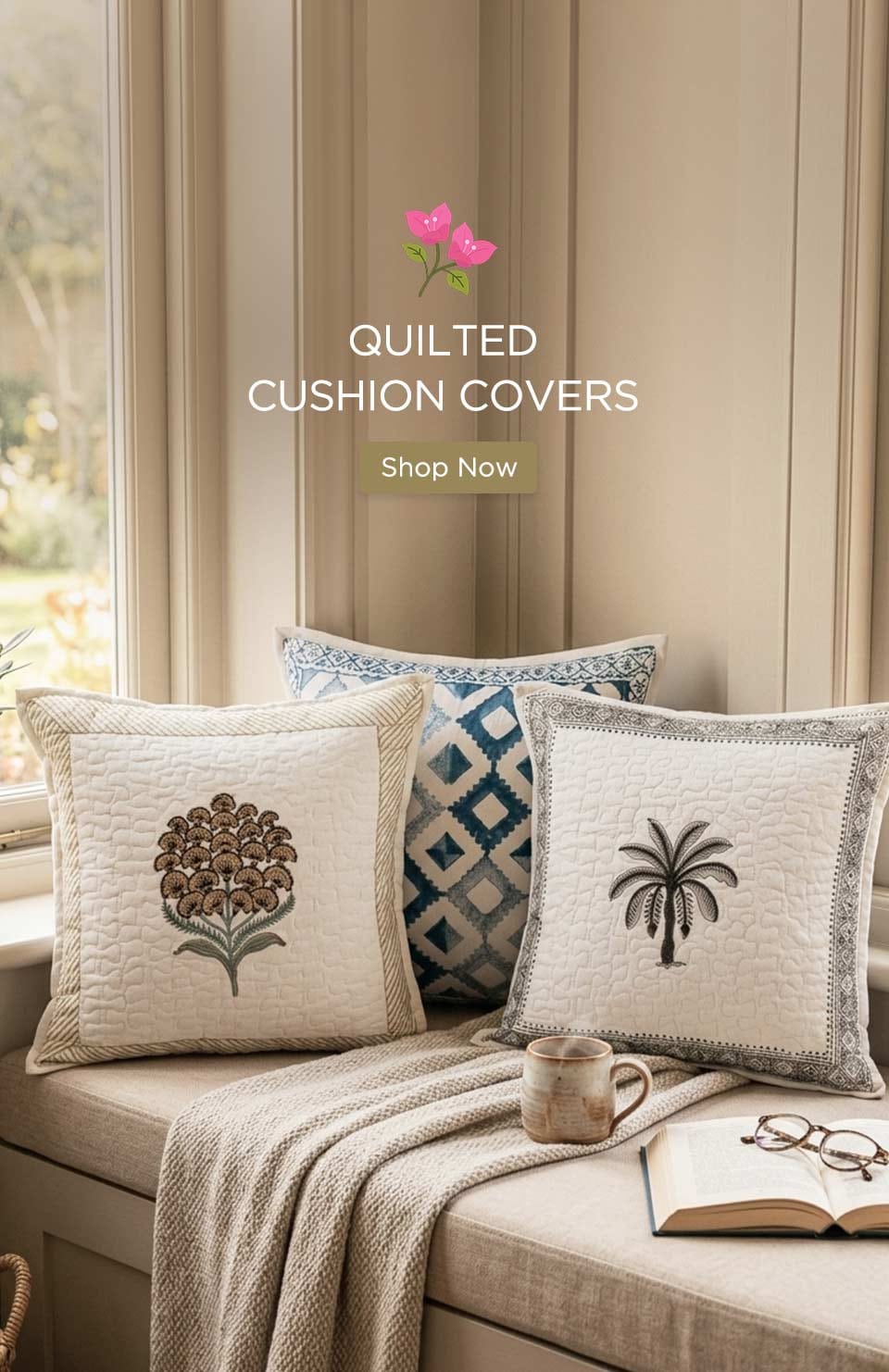 Buy Printed Cushion Covers Online